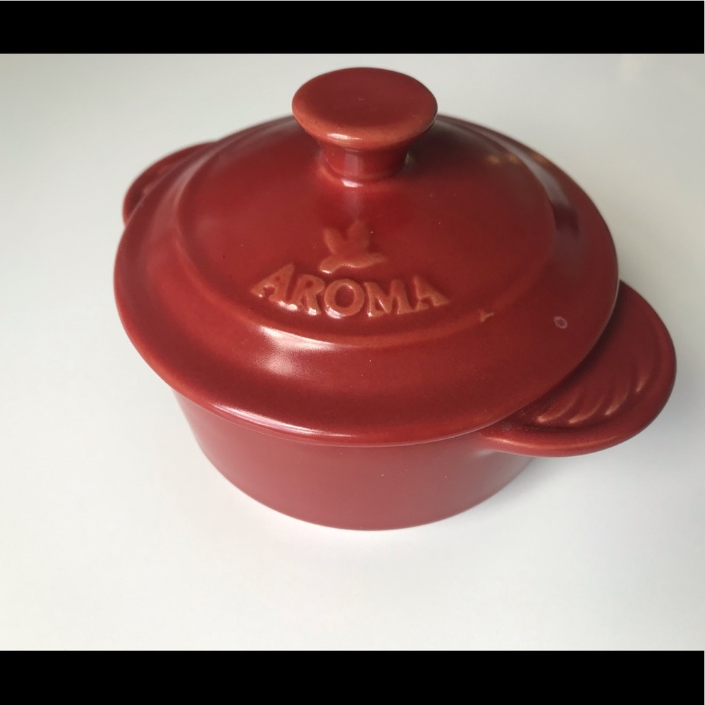 Aroma Mini Ceramic Pot With Lids